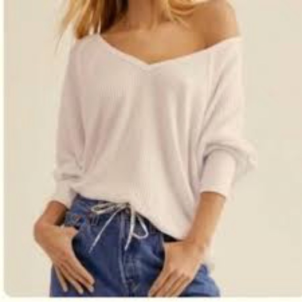 New with tags Free People alabaster thermal - Picture 5 of 16